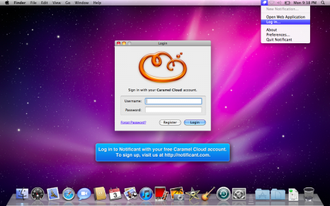 Notificant - Login 